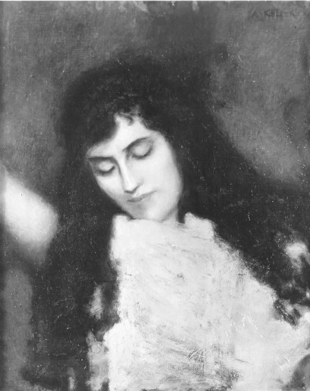 Sonnambula - Bavarian State Painting Collections, Monaco, dettaglio